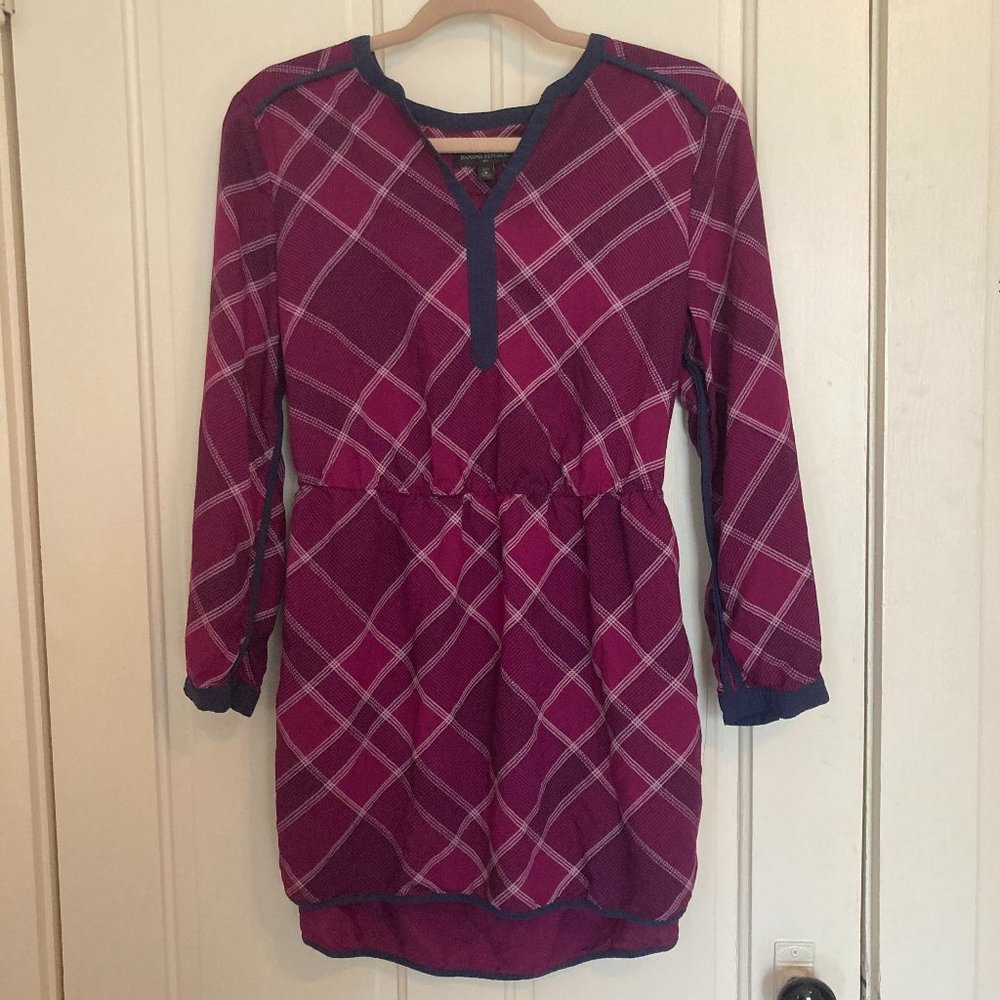 Purple Banana Republic Dress